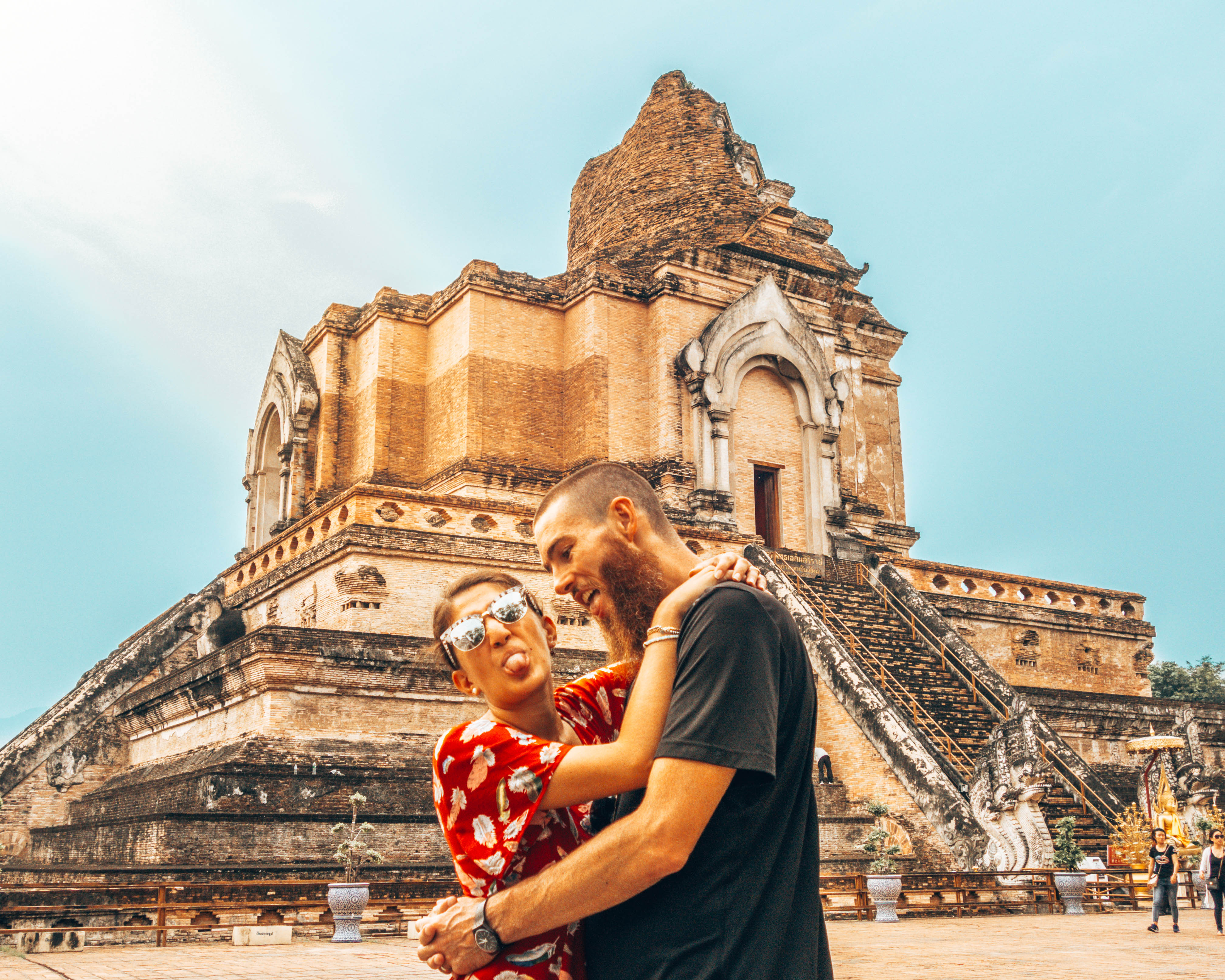 Wat Chedi Luang in Chiang Mai, Thailand - WeDidItOurWay.com