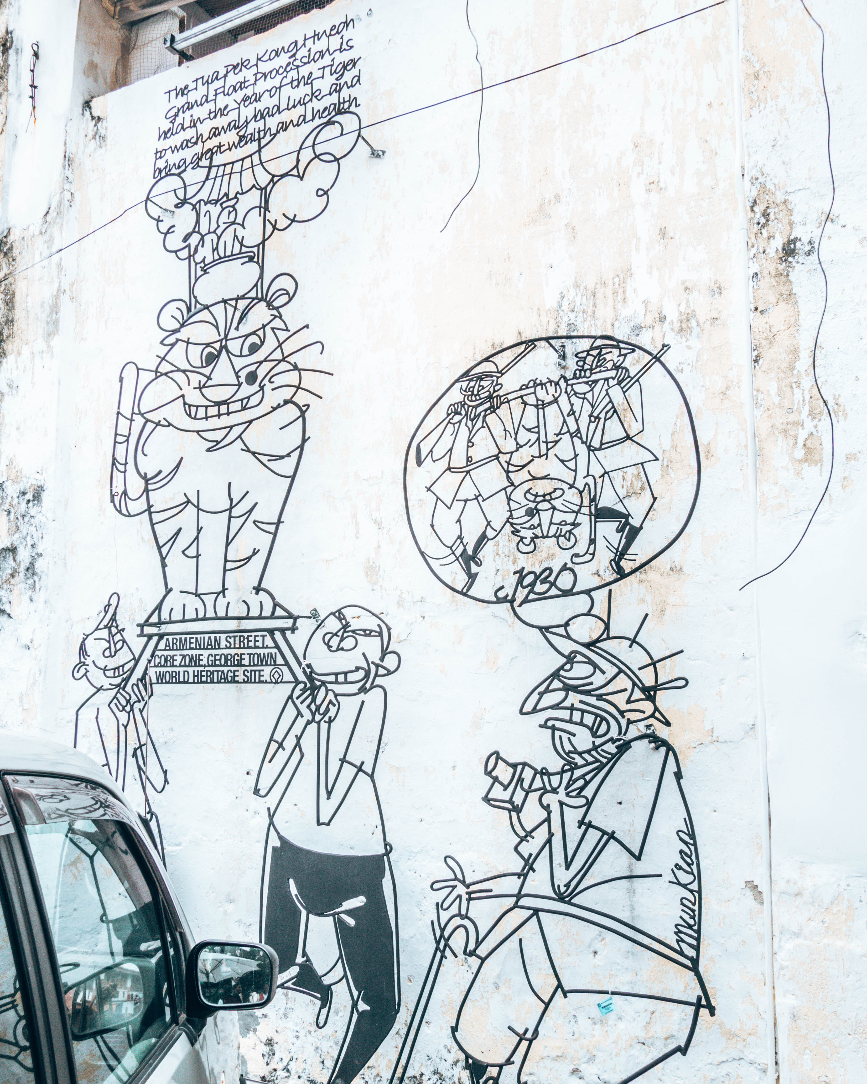 Voice of the people by Tang Mun Kian. Street art in Penang, Georgetown, Malaysia - Wediditourway.com
