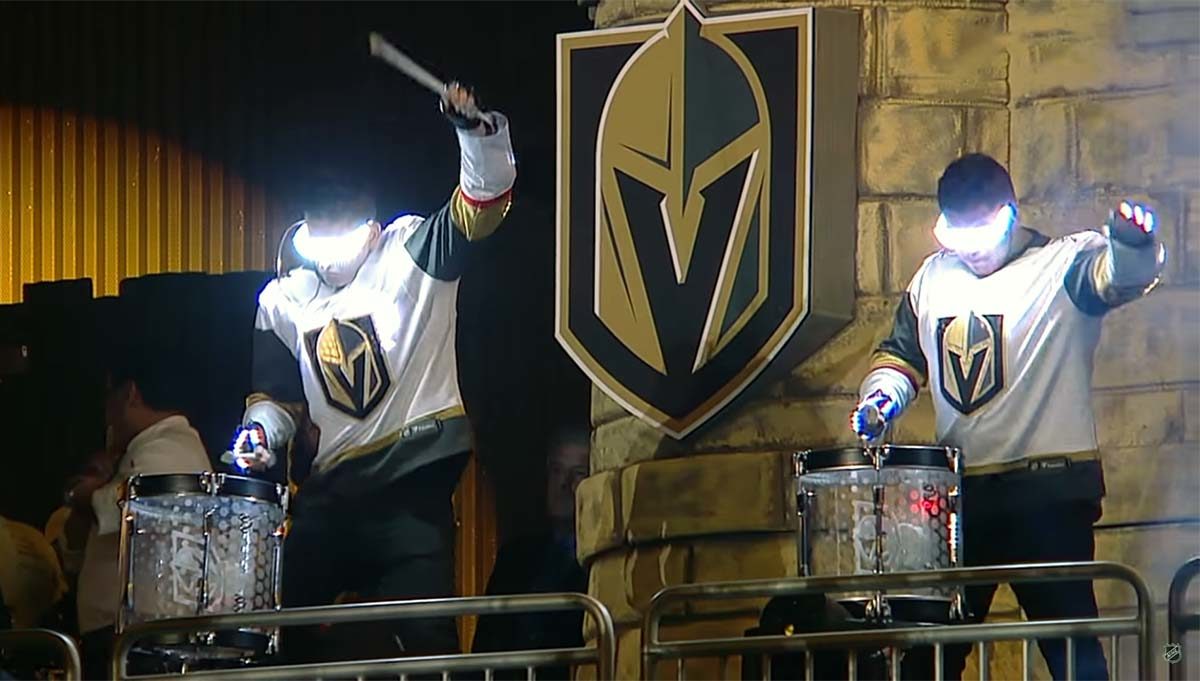 Vegas Golden Knights pre game intro