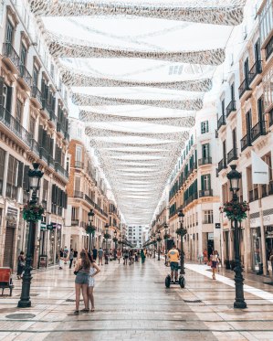 Malaga streets Spain