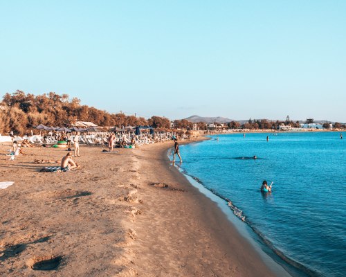 St-George beach Naxos Greece