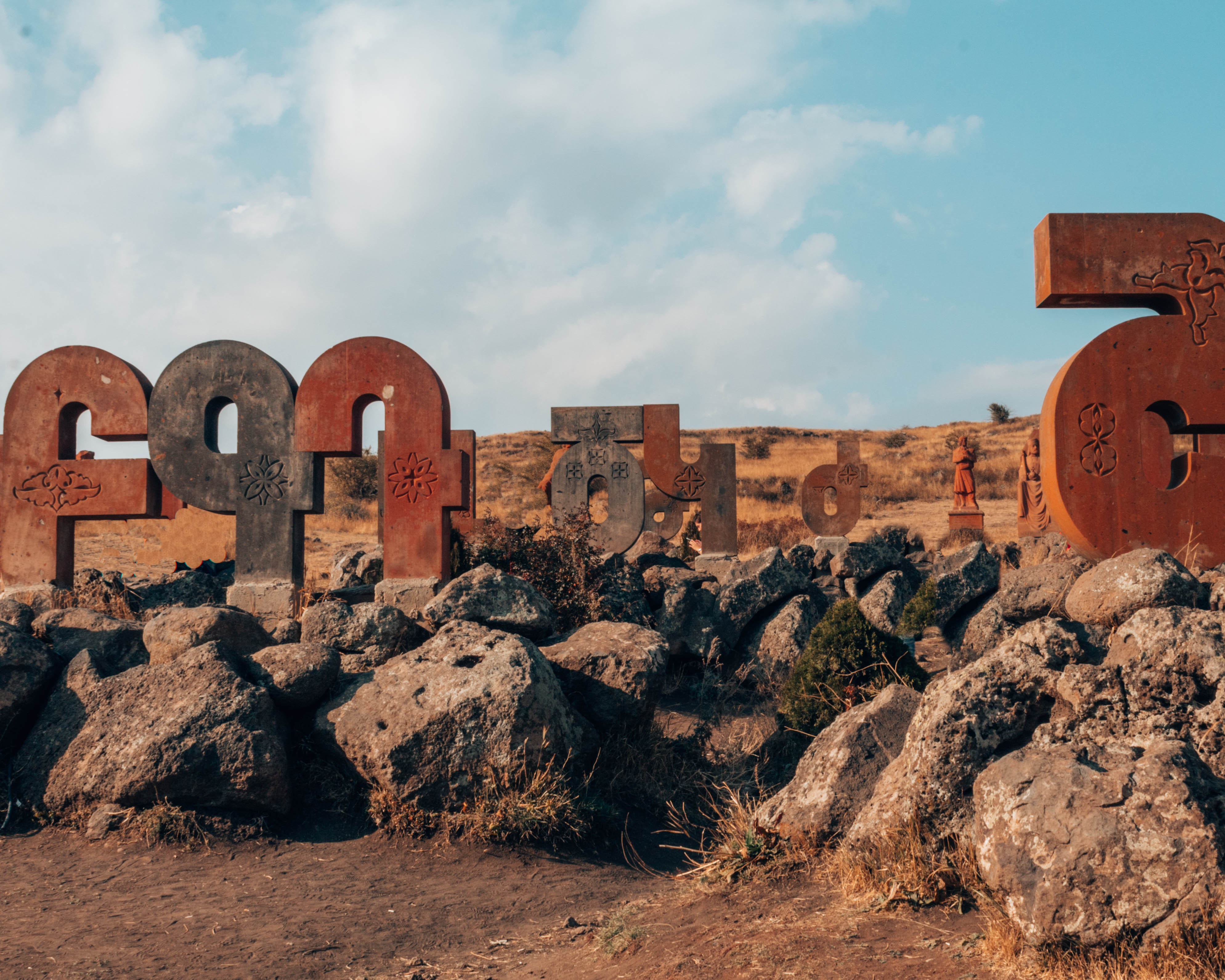 Letters Monument Armenia
