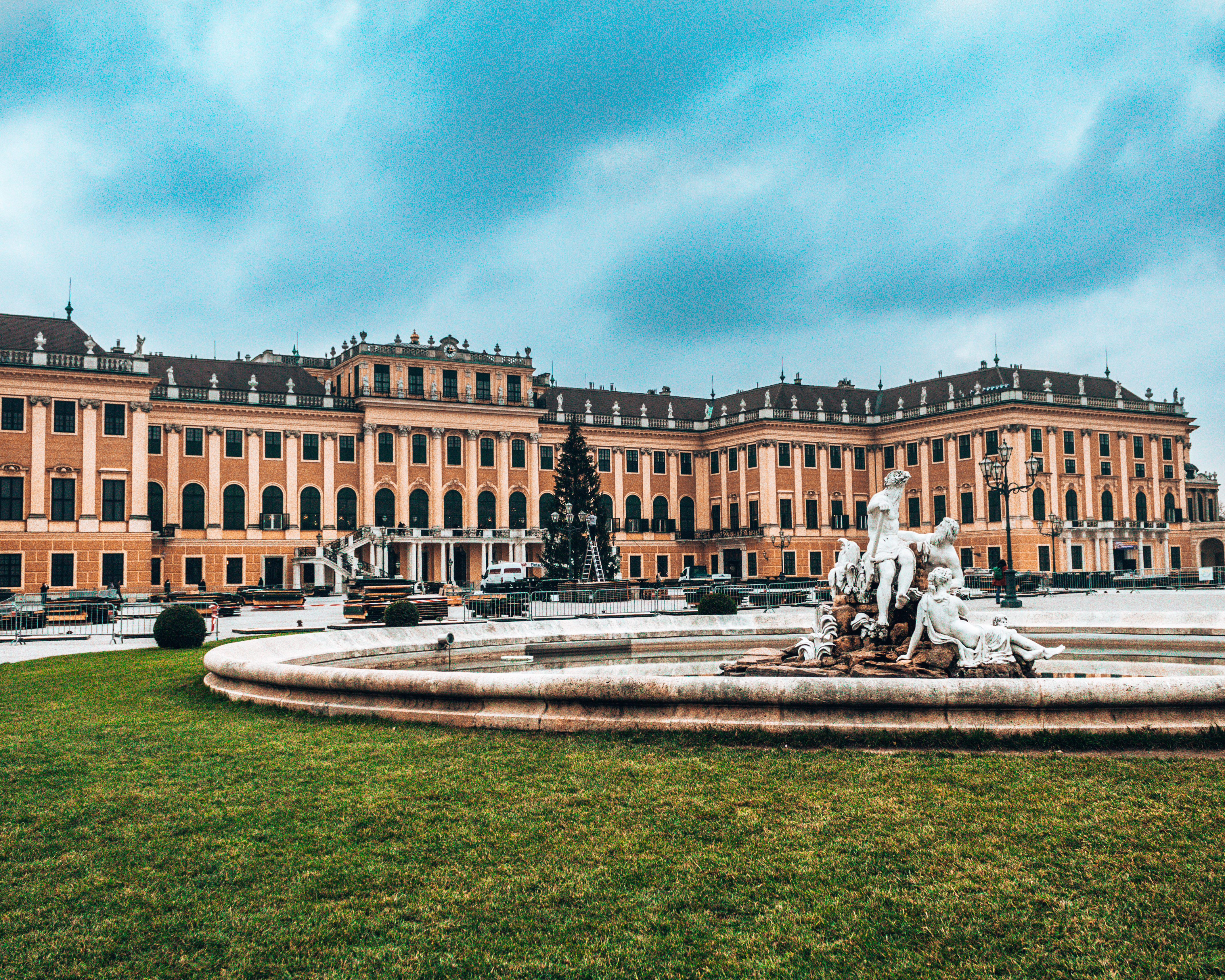 Schonbrunn Palace front Vienna Austria things to do in Vienna
